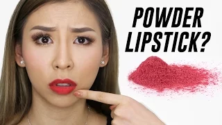 New Lip Powder? | TINA TRIES IT