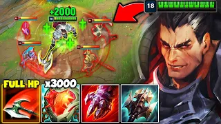 I BROKE DARIUS WITH THIS 6000 HP TANK BUILD (EVERY Q RESTORES 50% HEALTH)