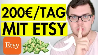 200€ AM TAG mit Etsy verdienen - Die GEHEIME Etsy Nische mit der Etsy Seller Online Geld verdienen