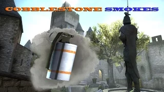 CS:GO Smokes on Cobblestone (10 Smoke Spots Tricks/Tutorial)