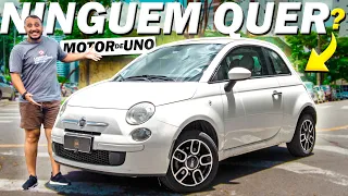 O CARRO que o BRASILEIRO REJEITOU MAS É IDEAL para ECONOMIA? Fiat 500 Dualogic 😱