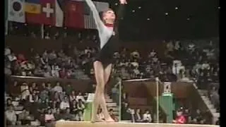 Soviet Balance Beam Gymnastics Montage