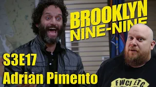 Brooklyn 99 3x17 Adrian Pimento REACTION - Thats RAFI! That is Rafi from the League, just as a cop.