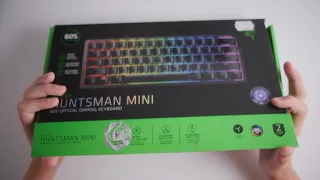 ⌨️ Razer Huntsman Mini 60% Gaming Keyboard Unboxing and Review | ASMR