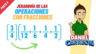 OPERACIONES COMBINADAS CON FRACCIONES Parte 3 - Super facil - Para principiantes