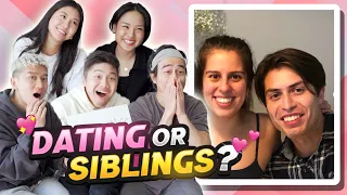 Are they DATING or SIBLINGS? (Guessing Challenge)