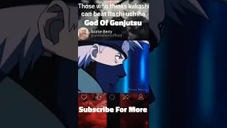 Itachi vs Kakashi vs Orochimaru | God of Genjutsu | Itachi badass moments #naruto #anime #animeedit