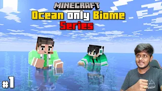 Ocean Only Biome Survival | Minecraft In Telugu | #1 | GMK GAMER