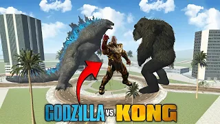 GODZILLA vs KONG in INDIAN BIKE    DRIVING 3D