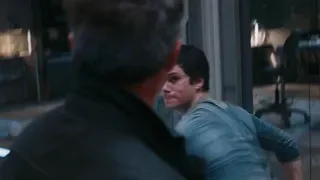 Teresa saves Thomas and he fights Janson [The Death Cure]
