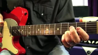 Amazing trick to combine Country Rhythm & Solo guitar lesson in the style of Johnny Cash