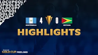 Highlights: Guatemala 4-0 Guyana