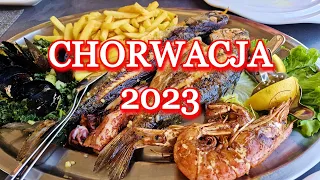 CHORWACJA 2023  Obiad w Restauracji Igrane Menu Ceny Promenada Bulwar Jedzenie Rachunek Croatia