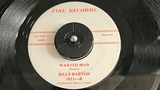 Billy Barton - Wanted Man