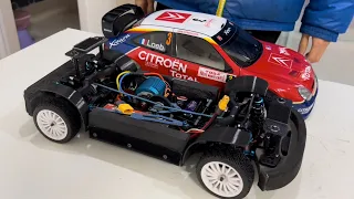 DIY super strong RC rally car body mounts