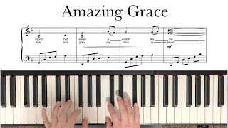Amazing Grace- Easy Piano