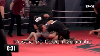 Muay Thai vs Russian Sambo - Czech Republic v Russia (Team MMA Fight TFC 1-2)