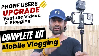 Capture high-quality vlogs on the go with this ultimate mobile kit