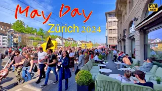 [Switzerland] May Day in Zurich🇨🇭 4K HDR
