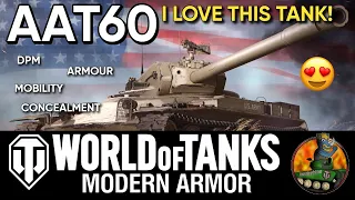 AAT60 II Extremely Flexible TD II Tank Review II 3 Gameplays II WoT Console II War Heroes