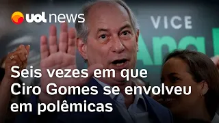 Ciro Gomes acumula casos de agressão e xingamento; relembre seis momentos