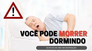 PARAR DE RESPIRAR DURANTE O SONO - Apneia obstrutiva!