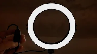 Лампа кольцевая светодиодная Ring Fill Light LED 20 см