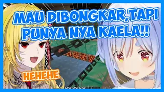 [ Hololive sub indo ] Bahkan Pekora pun ragu membongkar diamond dari tempat Kaela!!