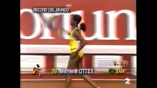 Merlene  Ottey  vs  Irina  Priwałowa  60m  WORLD  RECORD  6.96   vs   6.97   Madrid 92