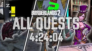Borderlands 2 All Quests Speedrun in 4:24:04