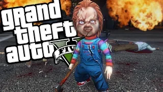 The RETURN of CHUCKY MOD (GTA 5 PC Mods Gameplay)