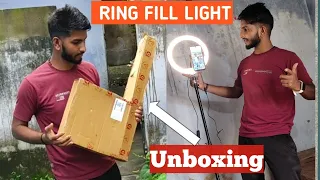 RING Light UNBOXING light 26 cm/10 inch review in hindi| Ring light with stand under1000|Technosangs