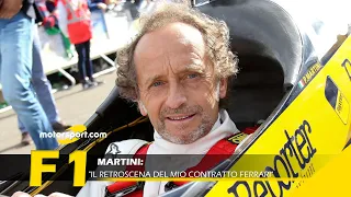 Martini: "Il retroscena del mio contratto Ferrari"