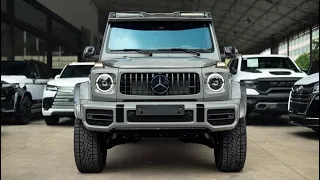 First Look ! 2023 Mercedes AMG G63 4x4² - Sound, interior and Exterior Details
