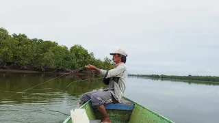 Seru tapi Repot, Kapten pakai 2 Pancing sekaligus dapat sambaran bertubi-tubi, Mancing muara bebanir