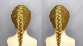 Basic French Braid for Beginners | Step by Step Tutorial | Medium to Long Hair | Basics Hairstyle!