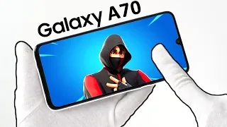 Samsung Galaxy A70 Phone Unboxing - Fortnite Battle Royale, Free Fire, PUBG