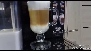 Кофемашина Delonghi Dinamica 350.55/готовим латте макиато