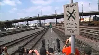 Trains on San Bernardino RR Days 2014 Part 2 Featuring Santa Fe 3751!
