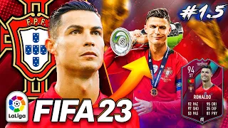 КАРЬЕРА ЗА РОНАЛДУ | КРИШТИАНУ БЕРЕТ ПЕРВЫЙ ЧМ? | FIFA 23