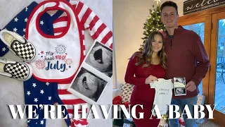 TELLING OUR FAMILY AND FRIENDS WE'RE PREGNANT!!! BABY C COMING SOON!!!