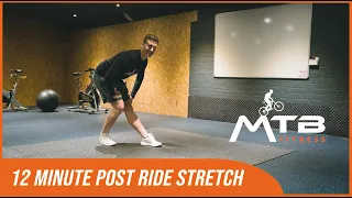 FOLLOW ALONG 12 Minute Post Ride Stretching Routine | MTB Fitness