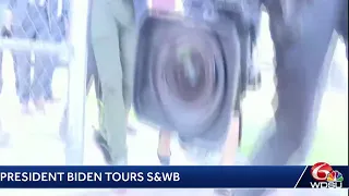 President Joe Biden tours S&WB