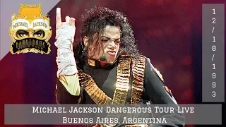 Michael Jackson | Dangerous World Tour | Buenos Aires, Argentina | October 12th, 1993 [Full]