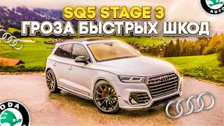 Audi Sq5 Stage 3 ГРОЗА БЫСТРЫХ ШКОД. Urban Racers VS Skoda Octavia Stage3 Etuners