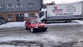 Peugeot 205 drift