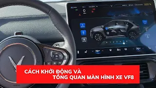 Cách khởi động và tổng quan màn hình xe VinFast VF 8 | VinFast Đà Nẵng