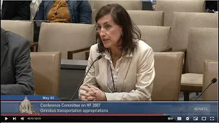 Conference Committee on H.F. 2887 - Omnibus Transportation Appropriations - 05/05/23