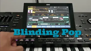 Korg Pa5x - Blinding Pop - Pop Category - Style Element - OS V 1.2.0 new sound