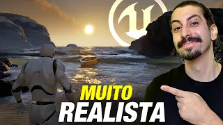 Oceanos e Rios MUITO realistas em Unreal Engine 5 estilo GTA 6